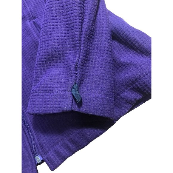CB Sport Woman's Purple Outerwear Fleece Full Zipper Jacket Size Medium Coat - Picture 3 of 8